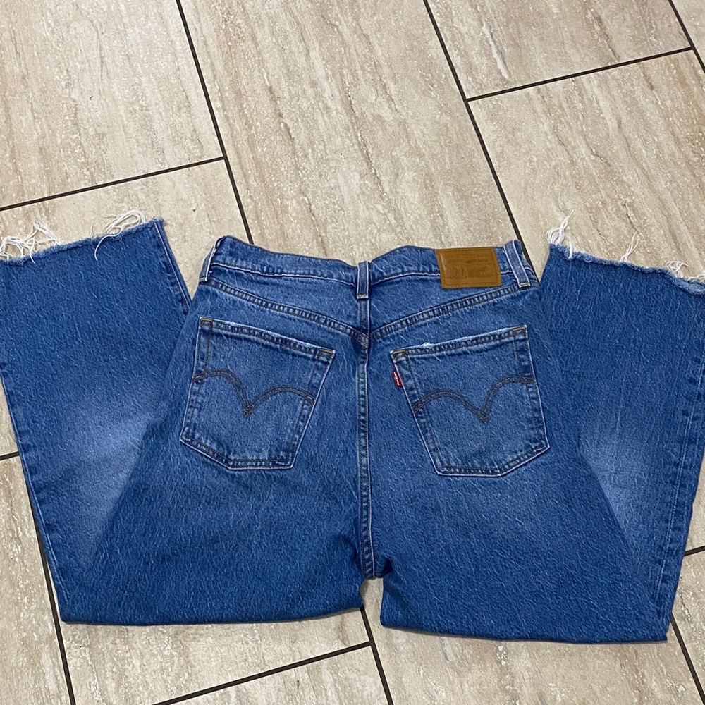 Signature by Levi Strauss Classic Blue Straight Leg Jeans